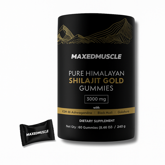 MaxedMuscel™ Pure Shilajit Gummies